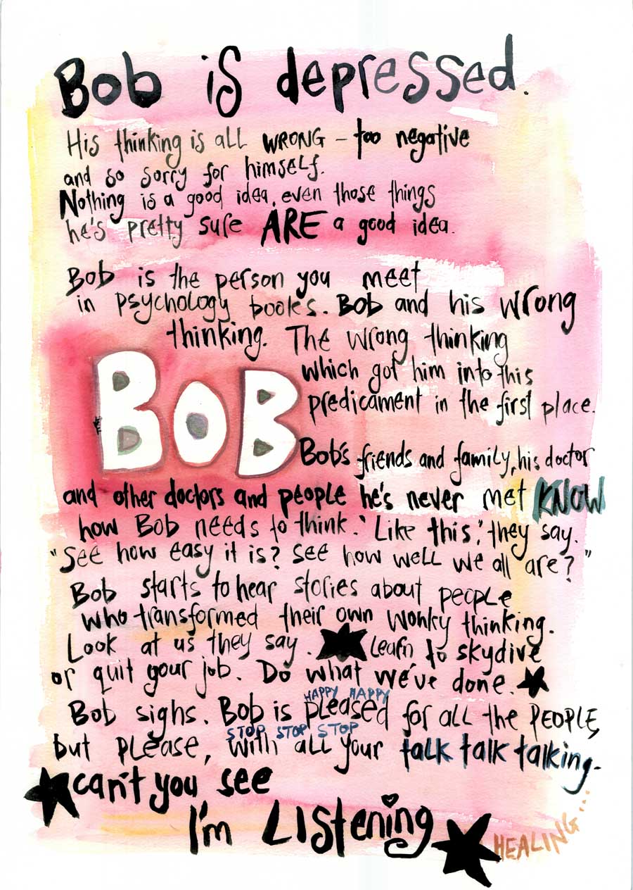 Bob is Depressed Poem by Lisa Fernyhough
