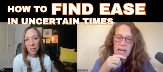 Dr. Amy Johnson and Lisa Esile in a side by side zoom shot.