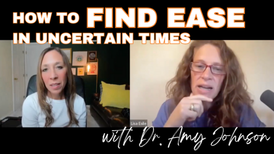 YouTube thumbnail of Lisa Esile and Dr. Amy Johnson